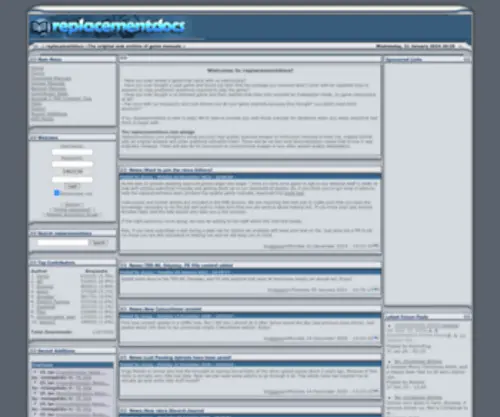 Replacementdocs.com(Replacementdocs) Screenshot