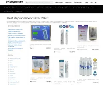 Replacementfilter.org(Replacement Filter Best Reviews and Coupon Codes) Screenshot