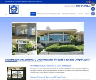 Replacementwindowssanluisobispo.com(Contractor's Glass Company) Screenshot