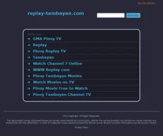 Replay-Tambayan.com(Pinoy Tambayan) Screenshot