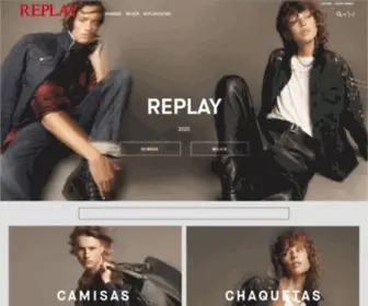 Replayjeans.mx(Replay Jeans) Screenshot