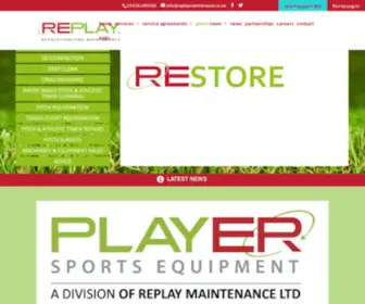 Replaymaintenance.co.uk(Replay Maintenance) Screenshot