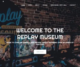 Replaymuseum.org(Replay Museum) Screenshot