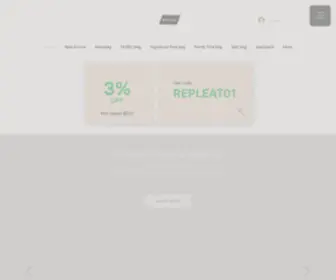 Repleatbag.com(Repleat) Screenshot