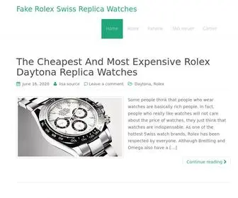 Replica-Watch-Source.com(Fake Rolex Swiss Replica Watches) Screenshot