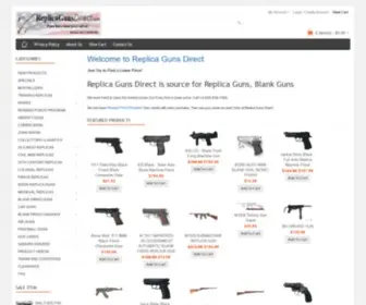 Replicagunsdirect.com(Replica Guns Direct) Screenshot