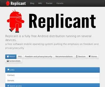 Replicant.us(Replicant) Screenshot