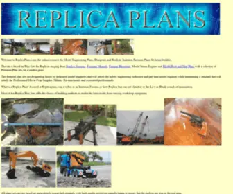 Replicaplans.com(Replica Weapon Plans and Blueprints) Screenshot