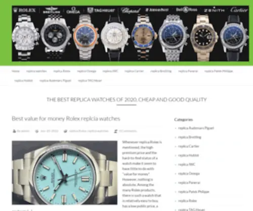 Replicawatchesfake.com(Fake Rolex) Screenshot