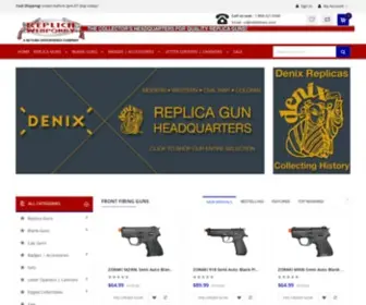 Replicaweaponry.com(Replica guns) Screenshot