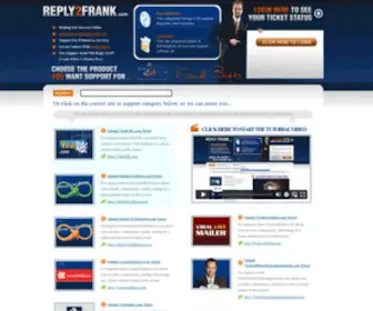 Reply2Frank.com(Frank Bauer's Support HelpDesk) Screenshot