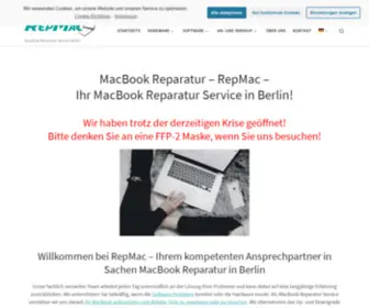 Repmac.de(MacBook Reparatur Berlin) Screenshot