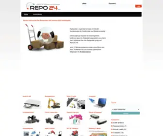 Repo24.net(Restposten und Sonderposten) Screenshot