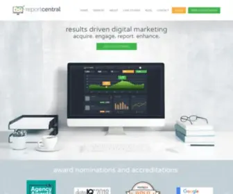 Reportcentral.co.uk(Digital Marketing Agency Isle of Man) Screenshot