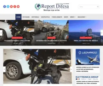 Reportdifesa.it(Report Difesa) Screenshot