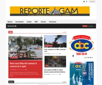 Reportegam.com(Reporte GAM) Screenshot