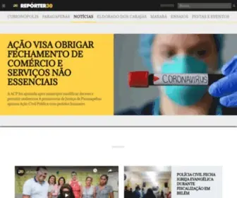 Reporter30.com.br(REPORTER 30) Screenshot