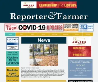 Reporterandfarmer.com(Reporter & Farmer) Screenshot