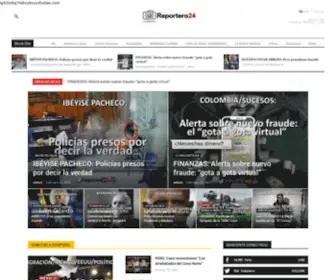 Reportero24.com(Home) Screenshot
