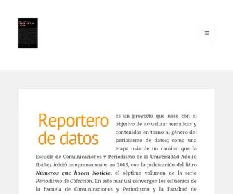 Reporterodedatos.com(Reporterodedatos) Screenshot