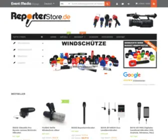 ReporterStore.de(ReporterStore) Screenshot