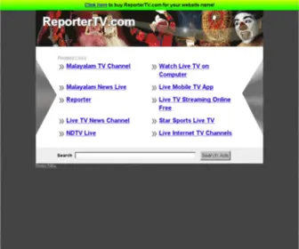 Reportertv.com(Reportertv) Screenshot