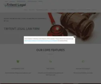 Reportmedicalnegligence.com(Medical Law firms in Delhi) Screenshot