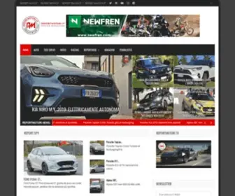 Reportmotori.it(Web magazine dei Motori) Screenshot