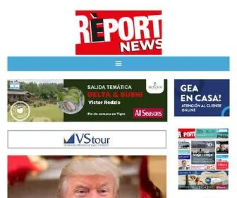 Reportnews.la(Noticias de turismo) Screenshot