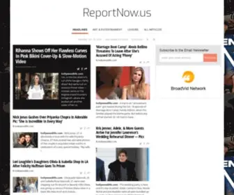Reportnow.us(A selection of articles) Screenshot