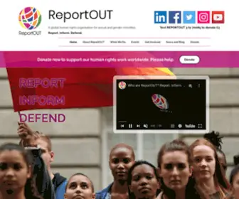 Reportout.org(Reportout) Screenshot