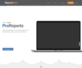 Reportsnow.com(Reports in minutes) Screenshot