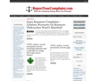 Reportyourcomplaint.com(Report Your Complaint) Screenshot