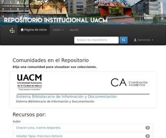 Repositorioinstitucionaluacm.mx(Repositorioinstitucionaluacm) Screenshot