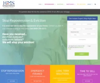 Repossession-Expert.co.uk(Stop Repossession) Screenshot