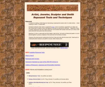 Repoussetools.com(Repoussé) Screenshot