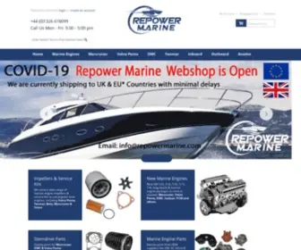 Repowermarine.com(Repower Marine) Screenshot