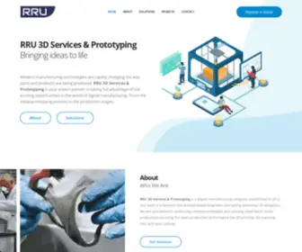 Reprapuniverse.com(RRU 3D Services & Prototyping) Screenshot