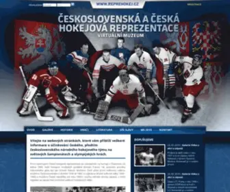Reprehokej.cz(Úvod) Screenshot