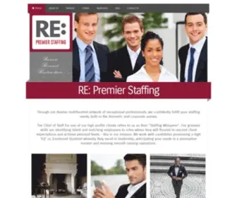 Repremierstaffing.com(Repremierstaffing) Screenshot