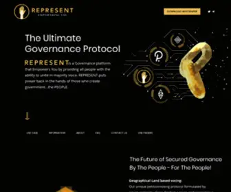 Representdao.com(Represent) Screenshot