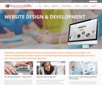 Representindia.com(Web Development Company) Screenshot