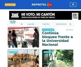 Repretel.com(Noticias de Costa Rica) Screenshot