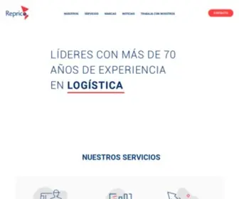 Reprico.com(Distribución y Logística) Screenshot