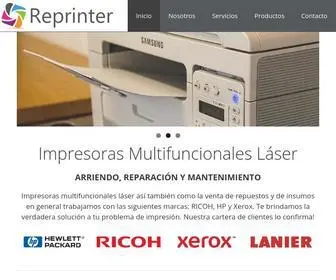 Reprinter.cl(Reparacion y mantenimiento de impresoras) Screenshot