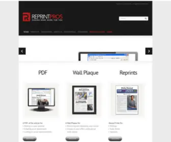 Reprintpros.com(ReprintPros) Screenshot