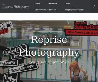 Reprisephotography.com(Relive your memories) Screenshot