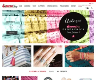 Repro-Shop.com(Repromaterijal za izradu nakita i bižuterije) Screenshot
