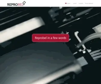 Reprobel.be(Home) Screenshot