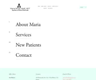 Reproductiveandmaternalmentalhealth.com(Maria Rivas) Screenshot